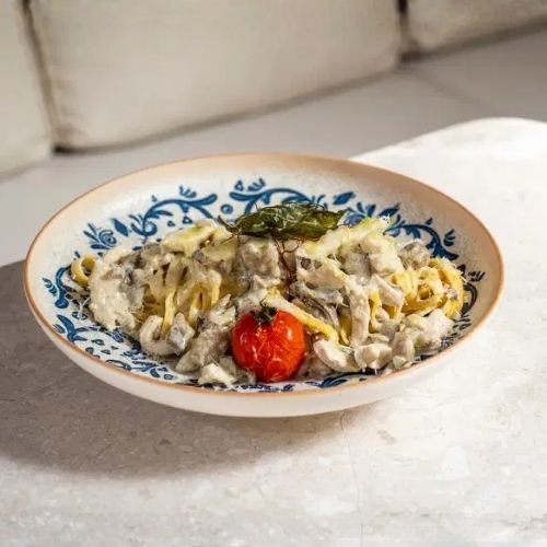 Fettuccine Alfredo Tavuklu